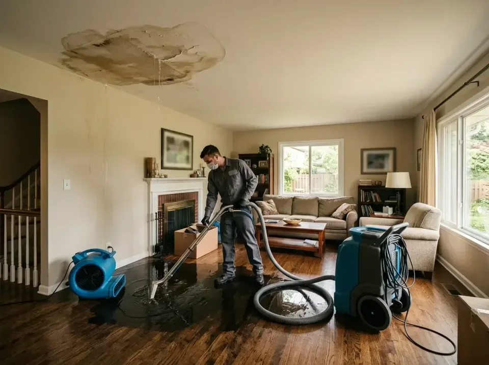 attic-pipe-burst-ceiling-drip-008 — frequently asked questions, Water Damage Restoration & Carpet Care in Tyro, NC
